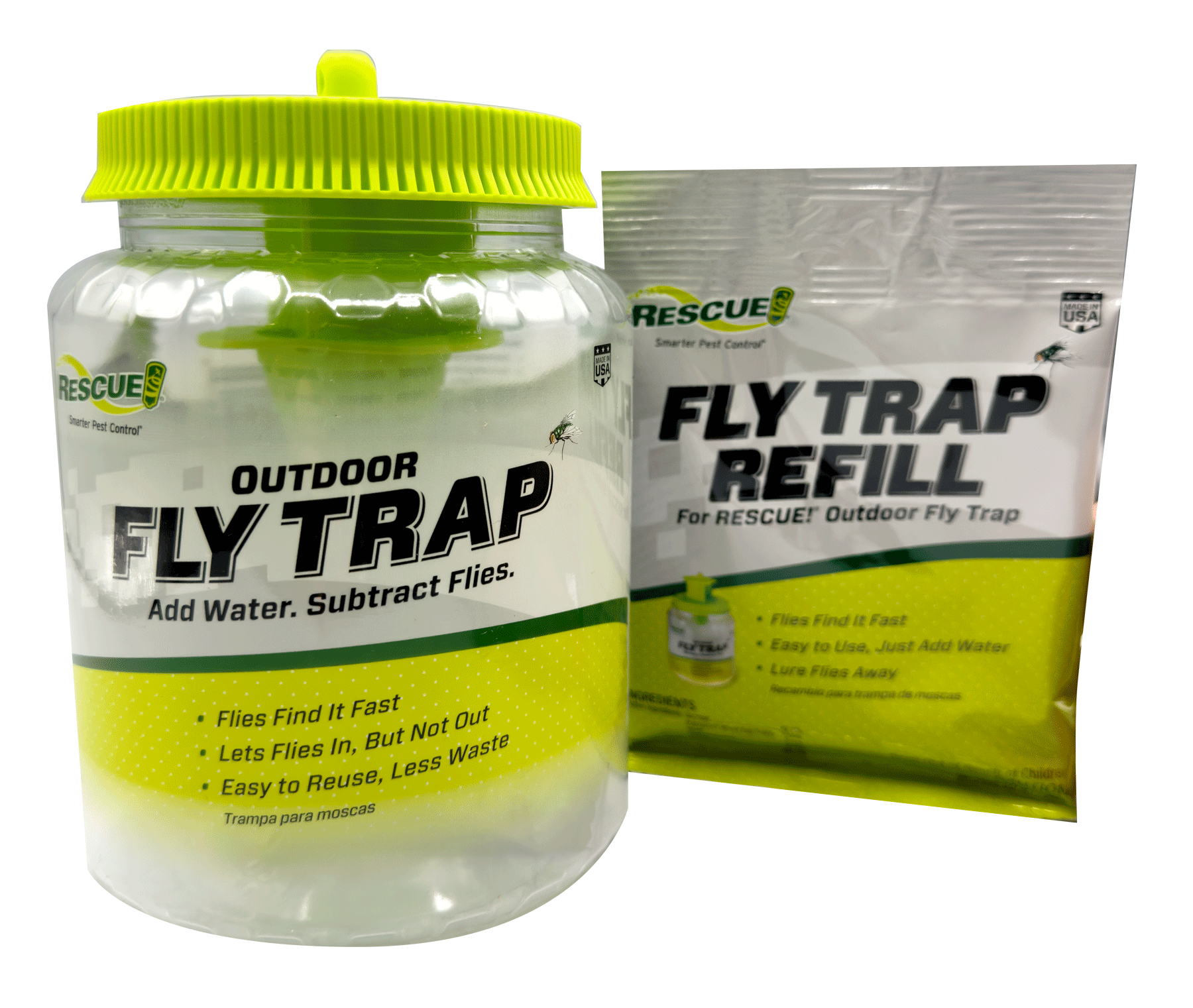 Rescue Reusable Outdoor Fly Trap – NaturesGoodGuys